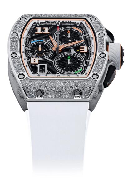 Replica Richard Mille RM 72-01 Lifestyle In-House Chronograph diamond Watch